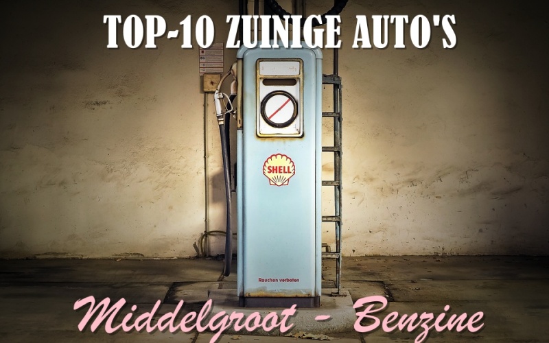 Top-10 zuinige auto's (middelgroot - benzine)