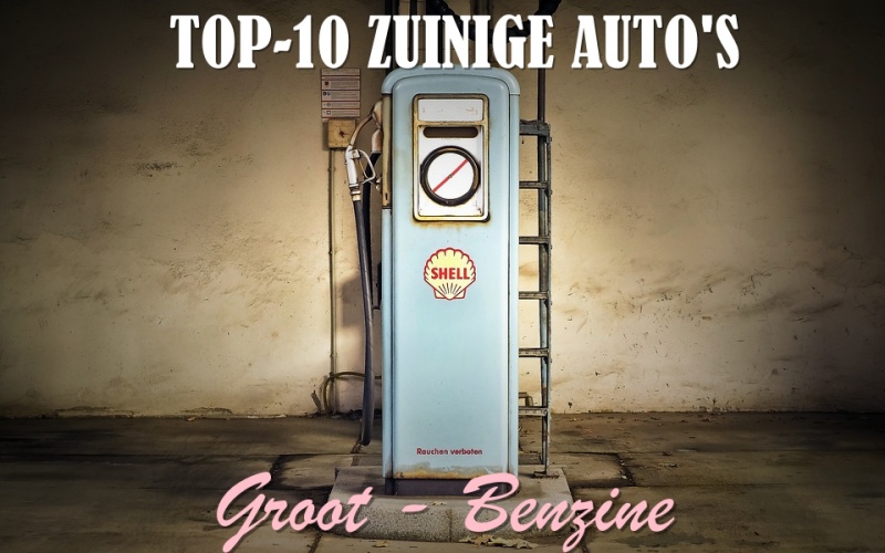 Top-10 zuinige auto's (groot - benzine)