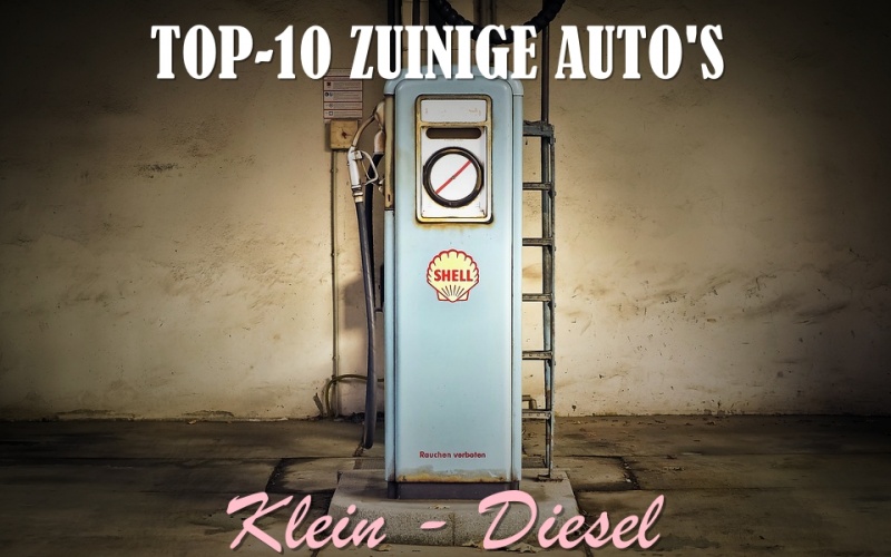 Top-10 zuinige auto's (klein - diesel)